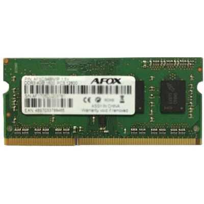 Module mémoire Afox 8GB DDR3 SO-DIMM - Mémoire Module mémoire Afox 8GB DDR3 SO-DIMM - Mémoire