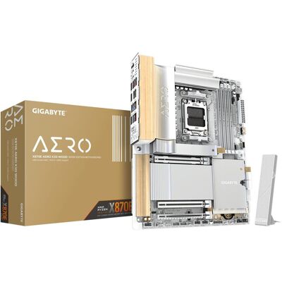 GIGABYTE - X870E AERO X3D WOOD - AM5 - DDR5 - Motherboard GIGABYTE - X870E AERO X3D WOOD - AM5 - DDR5 - Motherboard