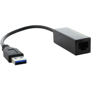 MicroConnect USB3.0 vers Gigabit Ethernet (USB 3.0, RJ45 (1x)), Adaptateur réseau, Noir MicroConnect USB3.0 vers Gigabit Ethernet (USB 3.0, RJ45 (1x)), Adaptateur réseau, Noir