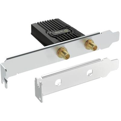 TP-Link Archer TXE73E Triband WiFi6E BT PCIe adap. (PCIe), Carte réseau, Noir TP-Link Archer TXE73E Triband WiFi6E BT PCIe adap. (PCIe), Carte réseau, Noir