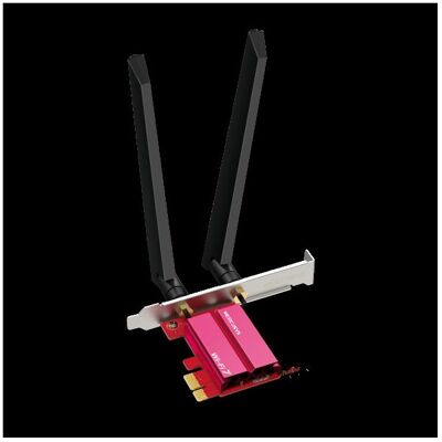 Mercusys Metcusys MA47BE BE9300 Tri-Band WiFi7 PCIe-Adapter (PCIe), Carte réseau, Noir Mercusys Metcusys MA47BE BE9300 Tri-Band WiFi7 PCIe-Adapter (PCIe), Carte réseau, Noir