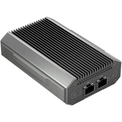 QNAP USB 4 Type-C to 2 x 10GbE SFP+Network A, NAS : accessoires QNAP USB 4 Type-C to 2 x 10GbE SFP+Network A, NAS : accessoires