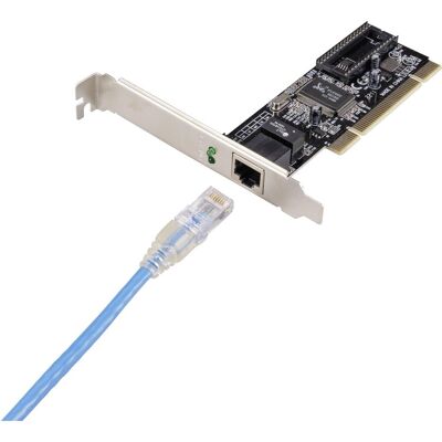 Carte réseau Renkforce RF-6335528 - 1 GBit/s PCI LAN Carte réseau Renkforce RF-6335528 - 1 GBit/s PCI LAN