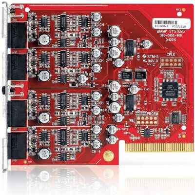 Biamp SOC-4 CK, Carte son, Multicolore Biamp SOC-4 CK, Carte son, Multicolore
