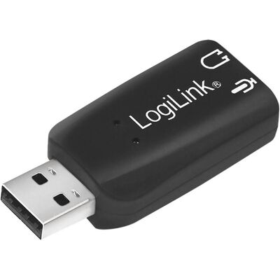 LogiLink UA0053 (USB), Carte son, Noir LogiLink UA0053 (USB), Carte son, Noir