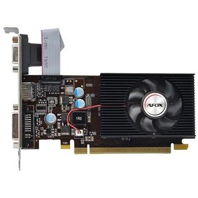 AFOX Geforce GT210 1 GB DDR2 64 Bit DVI HDMI VGA Passive G2-Grafikkarte (1 Go, GDDR2), Carte graphique, Noir AFOX Geforce GT210 1 GB DDR2 64 Bit DVI HDMI VGA Passive G2-Grafikkarte (1 Go, GDDR2), Carte graphique, Noir