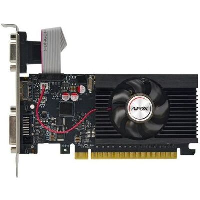 AFOX * Geforce GT710 4GB DDR3 (4 Go, DDR3), Carte graphique, Noir AFOX * Geforce GT710 4GB DDR3 (4 Go, DDR3), Carte graphique, Noir