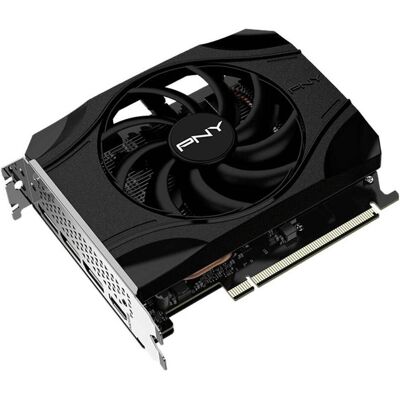 PNY GeForce RTX5050 8 GB DDR6 Single Lüfter (8 Go, GDDR6), Carte graphique, Noir PNY GeForce RTX5050 8 GB DDR6 Single Lüfter (8 Go, GDDR6), Carte graphique, Noir