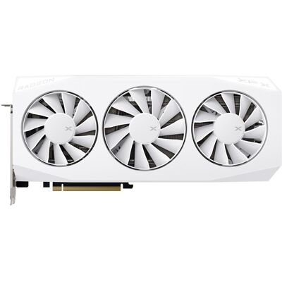 Pine XFX Mercury Radeon RX 9060 XT OC White Gaming Edition (16 Go, GDDR6), Carte graphique, Blanc Pine XFX Mercury Radeon RX 9060 XT OC White Gaming Edition (16 Go, GDDR6), Carte graphique, Blanc