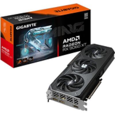 Gigabyte Radeon RX 9060 XT Gaming OC (8 Go, GDDR6), Carte graphique, Noir Gigabyte Radeon RX 9060 XT Gaming OC (8 Go, GDDR6), Carte graphique, Noir