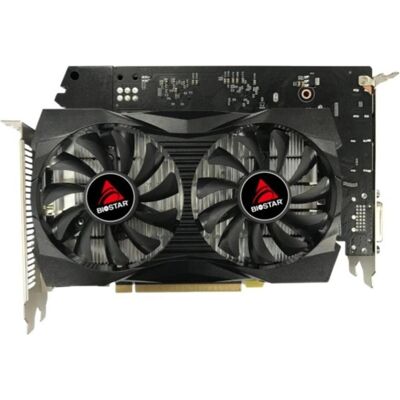 Biostar GeForce GTX 1050 (4 Go, GDDR5), Carte graphique, Noir, Gris Biostar GeForce GTX 1050 (4 Go, GDDR5), Carte graphique, Noir, Gris