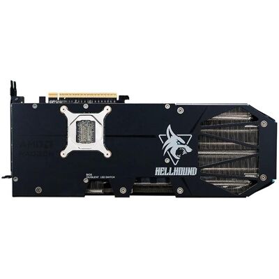 PowerColor Hellhound Radeon RX 9070 GRE (12 Go, GDDR6), Carte graphique, Noir PowerColor Hellhound Radeon RX 9070 GRE (12 Go, GDDR6), Carte graphique, Noir