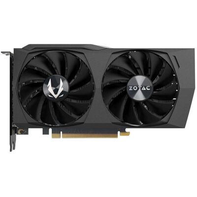 Zotac GAMING GEFORCE RTX 3050 ECO (8 Go, GDDR6), Carte graphique, Noir, Gris Zotac GAMING GEFORCE RTX 3050 ECO (8 Go, GDDR6), Carte graphique, Noir, Gris