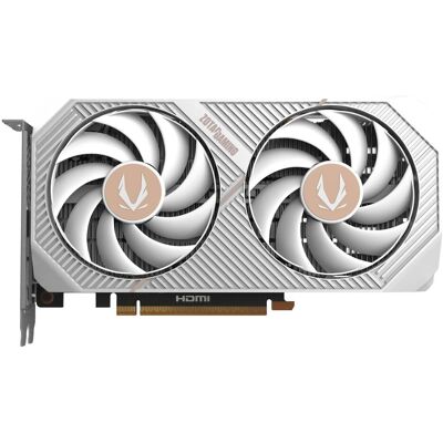 Zotac GAMING GeForce RTX 5050 Twin Edge OC White 8GB GDDR6 Grafikkarte 3x DP, 1x HDMI (8 Go, GDDR6), Carte graphique, Blanc Zotac GAMING GeForce RTX 5050 Twin Edge OC White 8GB GDDR6 Grafikkarte 3x DP, 1x HDMI (8 Go, GDDR6), Carte graphique, Blanc