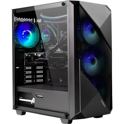 Hyrican GAMEMAX Striker 7627 Ryzen 5 9600X 32GB/1TB SSD RTX 5060 W11 (1024 Go, 32 Go, AMD Ryzen 5 40, GeForce RTX 5060), PC, Noir Hyrican GAMEMAX Striker 7627 Ryzen 5 9600X 32GB/1TB SSD RTX 5060 W11 (1024 Go, 32 Go, AMD Ryzen 5 40, GeForce RTX 5060), PC, Noir