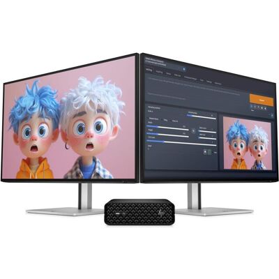 HP Z2 Mini G1i (512 Go, 16 Go, Intel Core Ultra 7 265, RTX A400), PC, Noir HP Z2 Mini G1i (512 Go, 16 Go, Intel Core Ultra 7 265, RTX A400), PC, Noir