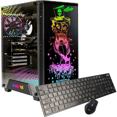 Hyrican GAMEMAX Rockstar 8140 Ryzen 7 5700G 16 Go 1 To SSD Carte graphique Radeon (1000 Go, 16 Go), PC Hyrican GAMEMAX Rockstar 8140 Ryzen 7 5700G 16 Go 1 To SSD Carte graphique Radeon (1000 Go, 16 Go), PC