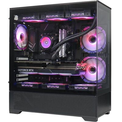 Hyrican GAMEMAX Vista AB 7622 Ryzen 5 9600X WAK 32GB/1TB SSD RTX 5070Ti W11 (1000 Go, 32 Go, GeForce RTX 5070 Ti), PC, Noir Hyrican GAMEMAX Vista AB 7622 Ryzen 5 9600X WAK 32GB/1TB SSD RTX 5070Ti W11 (1000 Go, 32 Go, GeForce RTX 5070 Ti), PC, Noir