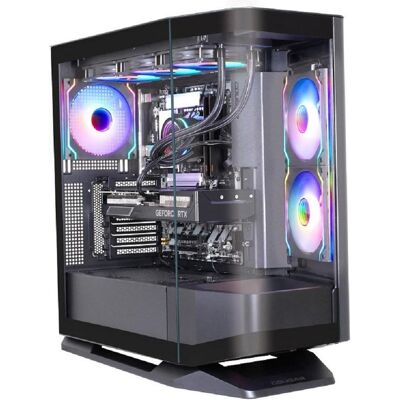 Hyrican COUGAR FV270 BK 8065 Ryzen 7 9850X3D WAK 32GB/1TB SSD RTX 5070Ti Win11 (1000 Go, 32 Go, AMD Ryzen 7 9850X3D, GeForce RTX 5070 Ti), PC, Noir Hyrican COUGAR FV270 BK 8065 Ryzen 7 9850X3D WAK 32GB/1TB SSD RTX 5070Ti Win11 (1000 Go, 32 Go, AMD Ryzen 7 9850X3D, GeForce RTX 5070 Ti), PC, Noir