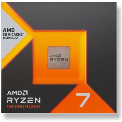 Processeur AMD Ryzen 7 7700X3D pour ordinateur de bureau (AM5, 4.50 GHz, 8 -Core), Processeur Processeur AMD Ryzen 7 7700X3D pour ordinateur de bureau (AM5, 4.50 GHz, 8 -Core), Processeur