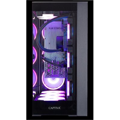 Captiva Highend Gaming R90-247 (2000 Go, 32 Go, AMD Ryzen 9 9900X3D, GeForce RTX 5080), PC, Noir Captiva Highend Gaming R90-247 (2000 Go, 32 Go, AMD Ryzen 9 9900X3D, GeForce RTX 5080), PC, Noir