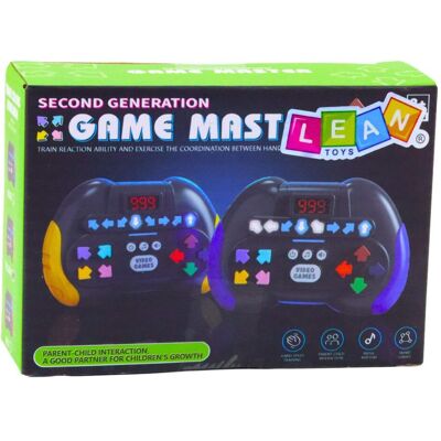 Lean Toys Lean Spielkonsole Elektronisches Arcade-Spiel 999 Stufen, Gaming rétro, Multicolore Lean Toys Lean Spielkonsole Elektronisches Arcade-Spiel 999 Stufen, Gaming rétro, Multicolore