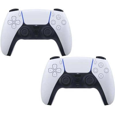 Sony PlayStation 5 BluRay + 2 Controller, Console de jeu, Blanc, Noir Sony PlayStation 5 BluRay + 2 Controller, Console de jeu, Blanc, Noir