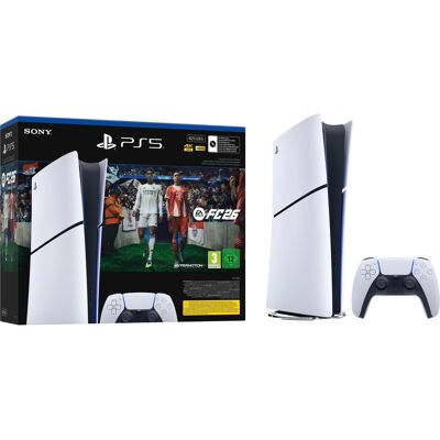 Sony PlayStation5 Digital Edition – EA Sports FC 26, Console de jeu, Blanc, Noir Sony PlayStation5 Digital Edition – EA Sports FC 26, Console de jeu, Blanc, Noir