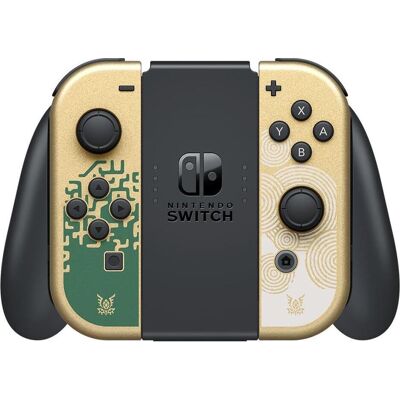 Nintendo Switch OLED Console - The Legend of Zelda: Tears of the Kingdom Edition, Console de jeu, Blanc, Or, Vert Nintendo Switch OLED Console - The Legend of Zelda: Tears of the Kingdom Edition, Console de jeu, Blanc, Or, Vert