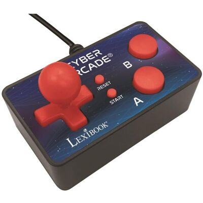 Lexibook Plug N' Play - Console TV Cyber Arcade (JG6500), Gaming rétro, Noir Lexibook Plug N' Play - Console TV Cyber Arcade (JG6500), Gaming rétro, Noir