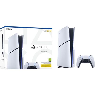 Sony PS5 Disc Konsole, Console de jeu, Blanc, Noir Sony PS5 Disc Konsole, Console de jeu, Blanc, Noir
