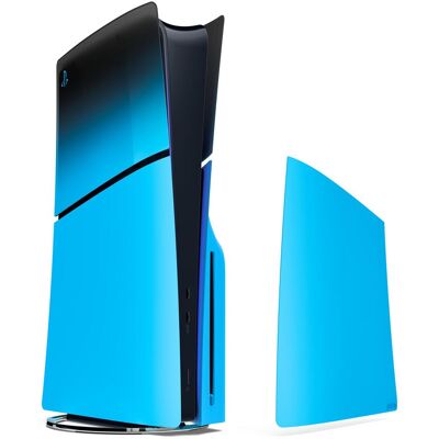 Sony Couverture de console PlayStation5 - Rhythm Blue (PS5), Autres accessoires gaming, Bleu Sony Couverture de console PlayStation5 - Rhythm Blue (PS5), Autres accessoires gaming, Bleu