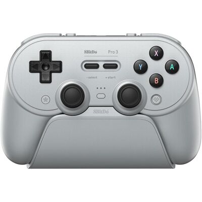 8bitdo Pro 3 (Android, iOS, Mac, Switch, Switch 2, Windows), Manette, Gris 8bitdo Pro 3 (Android, iOS, Mac, Switch, Switch 2, Windows), Manette, Gris