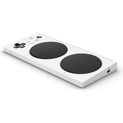 Microsoft Contrôleur adaptatif XboxOne (Xbox One S, Xbox One X, Xbox Series S, Xbox Series X), Manette, Blanc, Noir Microsoft Contrôleur adaptatif XboxOne (Xbox One S, Xbox One X, Xbox Series S, Xbox Series X), Manette, Blanc, Noir