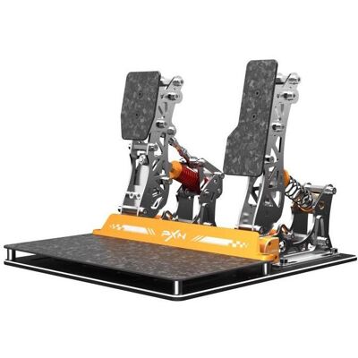 PXN Vector X Pedals (PC), Manette, Noir, Orange, Argent PXN Vector X Pedals (PC), Manette, Noir, Orange, Argent