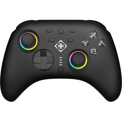 Deltaco Controller 2 C Taste RGB Wireless schwarz Switch (Android, PC, Switch, Switch 2), Manette, Noir Deltaco Controller 2 C Taste RGB Wireless schwarz Switch (Android, PC, Switch, Switch 2), Manette, Noir