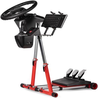 Wheel Stand Pro Support de roue pour camion agricole, rouge, Rig pour simulateur, Rouge Wheel Stand Pro Support de roue pour camion agricole, rouge, Rig pour simulateur, Rouge