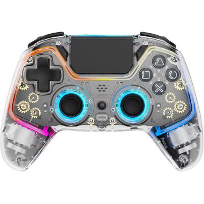 Deltaco Gaming Contrôleur sans fil PS4 (Android, iOS, PC, PS4, PS4 Pro, Switch, Switch OLED), Manette, Transparent Deltaco Gaming Contrôleur sans fil PS4 (Android, iOS, PC, PS4, PS4 Pro, Switch, Switch OLED), Manette, Transparent