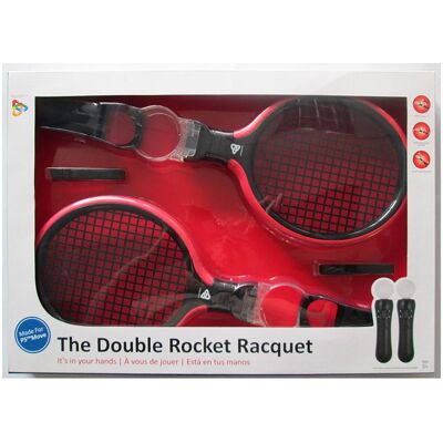 Raquette de tennis Playfect PSMove - Compatible avec contrôleurs Raquette de tennis Playfect PSMove - Compatible avec contrôleurs