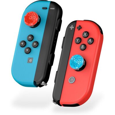 KontrolFreek Splash Red/Blue Kit - Switch - Thumbstick Covers - Nintendo Switch, Manette : accessoires, Multicolore, Bleu, Rouge KontrolFreek Splash Red/Blue Kit - Switch - Thumbstick Covers - Nintendo Switch, Manette : accessoires, Multicolore, Bleu, Rouge