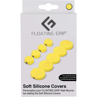 Floating Grip Couvertures souples en silicone pour les supports muraux (PS5), Manette : accessoires, Jaune Floating Grip Couvertures souples en silicone pour les supports muraux (PS5), Manette : accessoires, Jaune