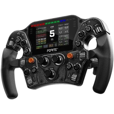 Asetek Forte Formula Pro Wheel (PC, Playstation Classic), Manette, Noir Asetek Forte Formula Pro Wheel (PC, Playstation Classic), Manette, Noir