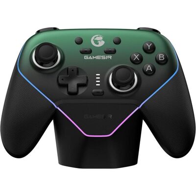 Gamesir Manette de jeu sans fil Super Nova - Vert mystique (Switch/Switch 2/PC/Mobile) (PC, Switch), Manette, Vert Gamesir Manette de jeu sans fil Super Nova - Vert mystique (Switch/Switch 2/PC/Mobile) (PC, Switch), Manette, Vert