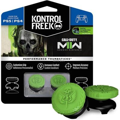 KontrolFreek Call Of Duty: Modern Warfare II PS4 PS5 2 gab. - Apvalks pogam (PS4, PS5), Manette : accessoires, Vert KontrolFreek Call Of Duty: Modern Warfare II PS4 PS5 2 gab. - Apvalks pogam (PS4, PS5), Manette : accessoires, Vert