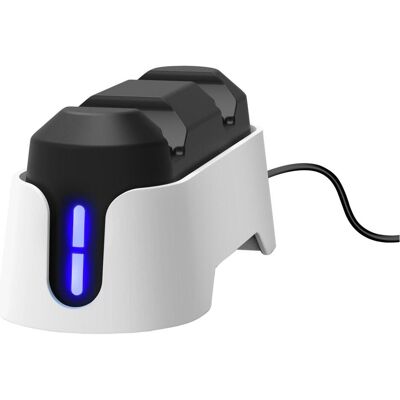 Trust TRU 25597 Dual Charge Dock PS5 (PS5), Manette : accessoires, Blanc, Noir Trust TRU 25597 Dual Charge Dock PS5 (PS5), Manette : accessoires, Blanc, Noir
