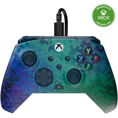 Turtle Beach Rematch Advanced Wired Gamepad (Glitch Green (PC, Xbox One S, Xbox One X, Xbox Series S, Xbox Series X), Manette, Multicolore, Bleu, Vert Turtle Beach Rematch Advanced Wired Gamepad (Glitch Green (PC, Xbox One S, Xbox One X, Xbox Series S, Xbox Series X), Manette, Multicolore, Bleu, Vert