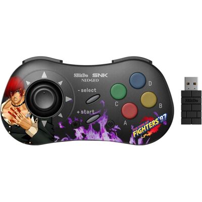 8bitdo NeoGeo-Iori Yagami (Windows), Manette, Noir 8bitdo NeoGeo-Iori Yagami (Windows), Manette, Noir