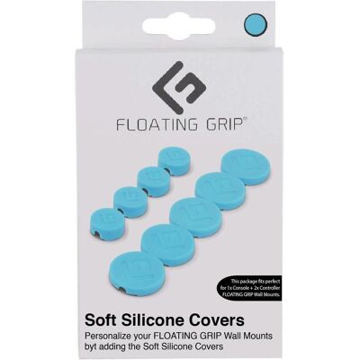 Floating Grip Wall Mount Covers (Turquoise), Manette : accessoires, Turquoise Floating Grip Wall Mount Covers (Turquoise), Manette : accessoires, Turquoise