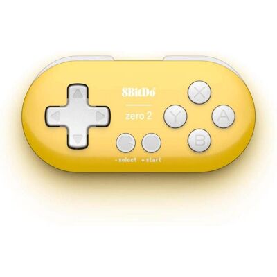 8bitdo Zéro 2 (Android, Mac, PC, Switch), Manette, Jaune 8bitdo Zéro 2 (Android, Mac, PC, Switch), Manette, Jaune