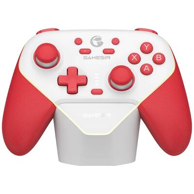 Gamesir Controller T4n Pro Wired Red&White Switch (Android, iOS, PC, Switch, Switch 2), Manette, Rouge, Blanc Gamesir Controller T4n Pro Wired Red&White Switch (Android, iOS, PC, Switch, Switch 2), Manette, Rouge, Blanc